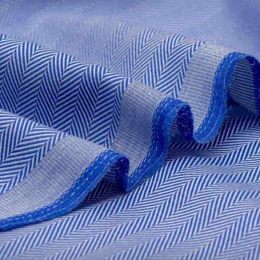 Herringbone in Blue
