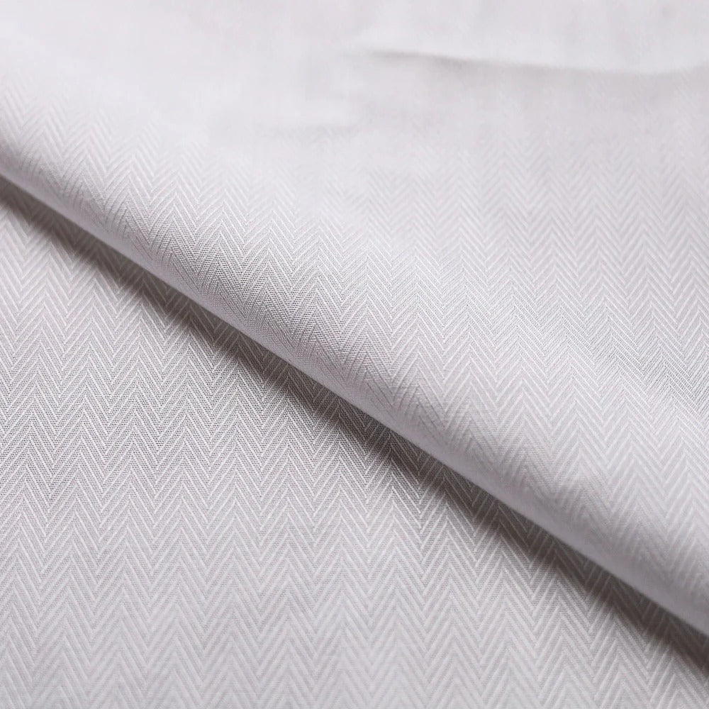 White Herringbone