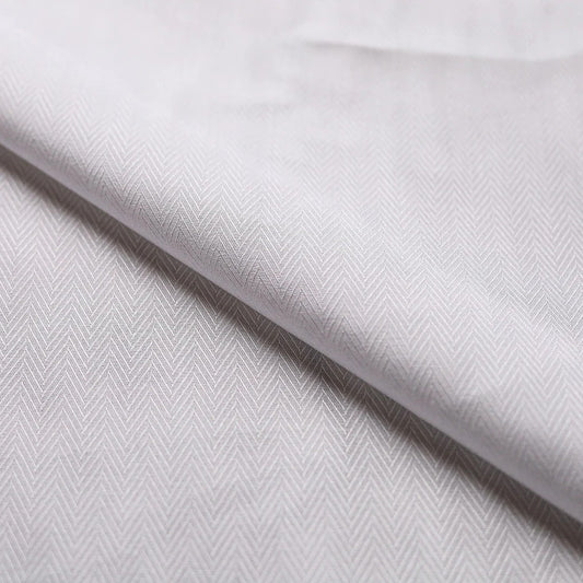 White Herringbone